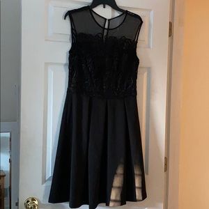 women’s black dress
